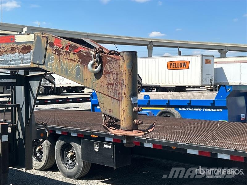  Novae 35 ft T/A Gooseneck Flatbed Trailer Vlakke laadvloer