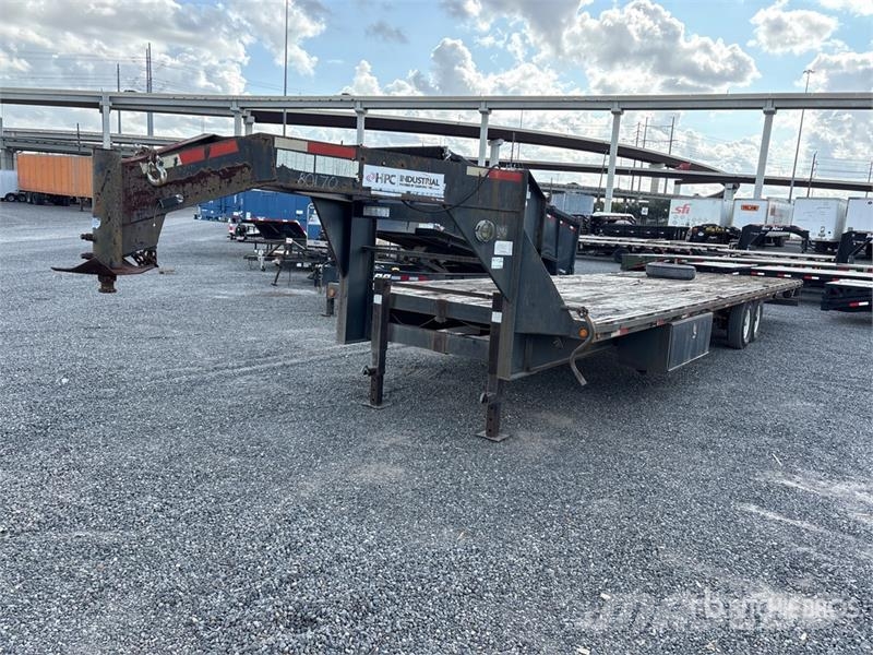 Novae 35 ft T/A Gooseneck Flatbed Trailer Plato/keson prikolice
