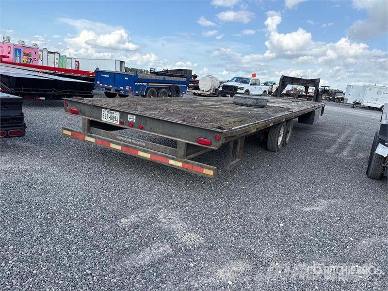 Novae 35 ft T/A Gooseneck Flatbed Trailer Plato/keson prikolice