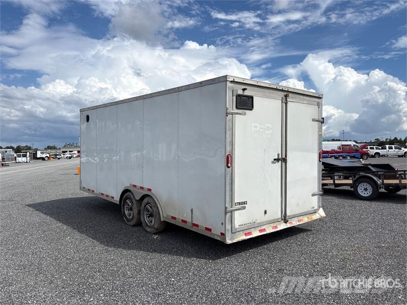  Novae STW10220TA-100 20 ft T/A Enclosed Trailer ボックスボディートレーラー
