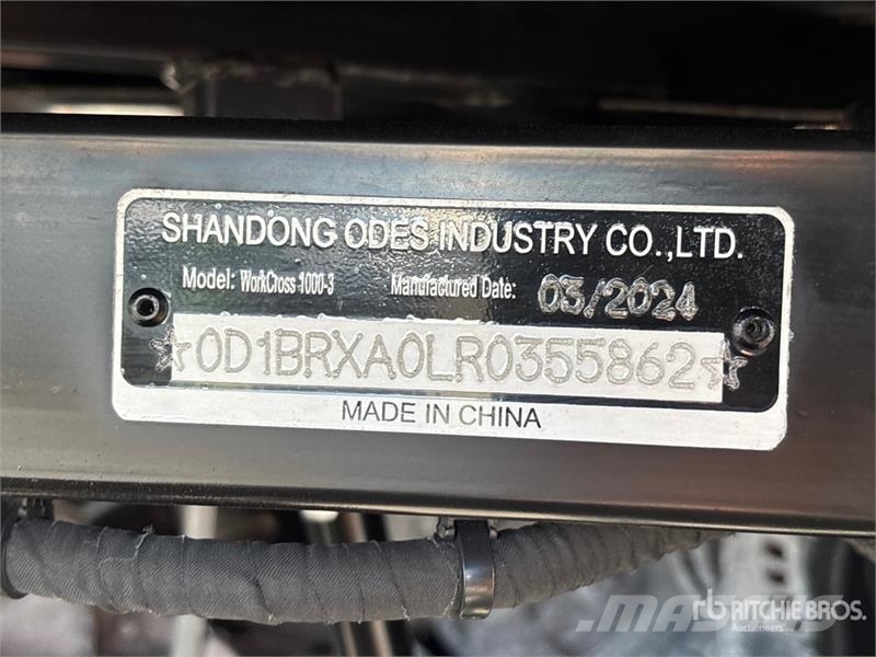  Odes Industries Workcross 1000-3 HVAC 4x4 Utility  ماكينات منفعة عامة