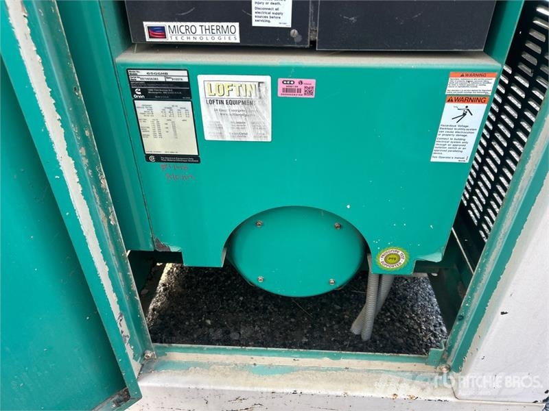 Onan 65GGHB 65 kW Skid-Mounted Generator Set Diesel Generators