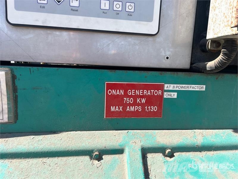 Onan 750.0DFZ-4XR/1D 750 kW Skid-Mounted Generator Set Diesel Generators