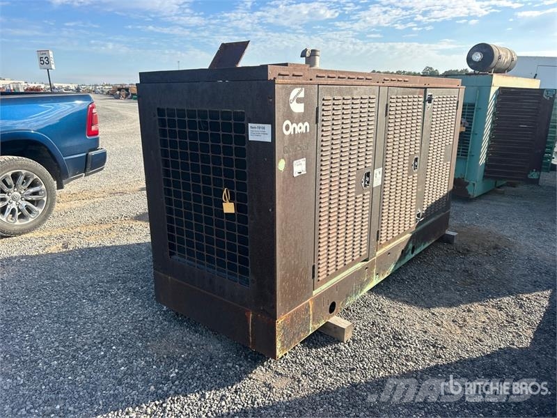 Onan 80GGHC 80 kW Skid-Mounted Generator Set Diesel Generators