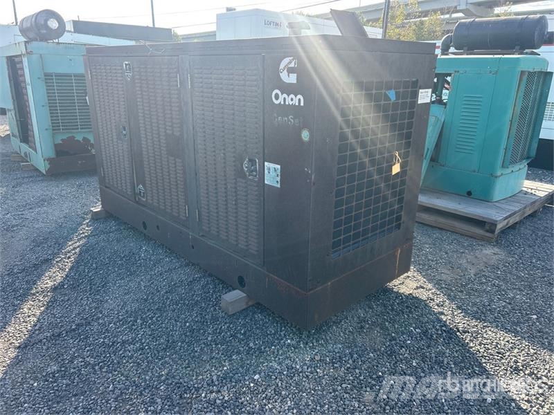 Onan 80GGHC 80 kW Skid-Mounted Generator Set Diesel Generators