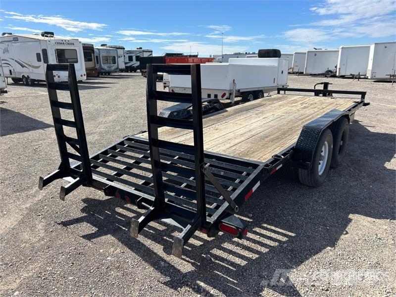 Orange Line EQ14-17+3 20 ft T/A Equipment Trailer Vehicle transport trailers