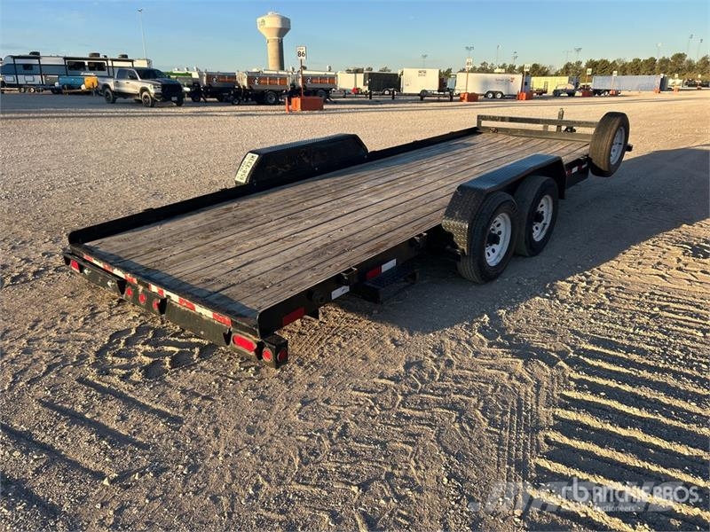 Orange Line TH10-20BK4CR 20 ft T/A Equipment Trailer Prikolice za prevoz vozil