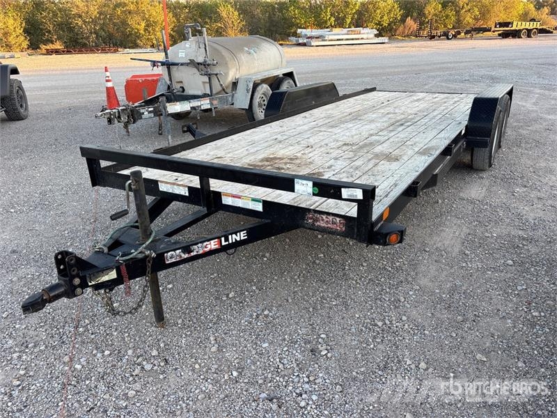 Orange Line TH70-20BK4AR2B 24 ft T/A Equipment Trailer مقطورات مركبات نقل