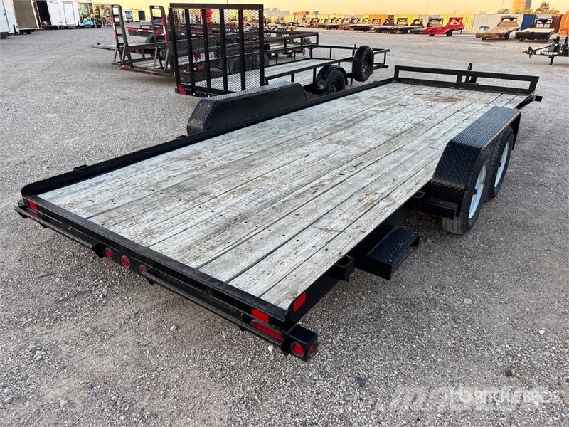 Orange Line TH70-20BK4AR2B 24 ft T/A Equipment Trailer مقطورات مركبات نقل