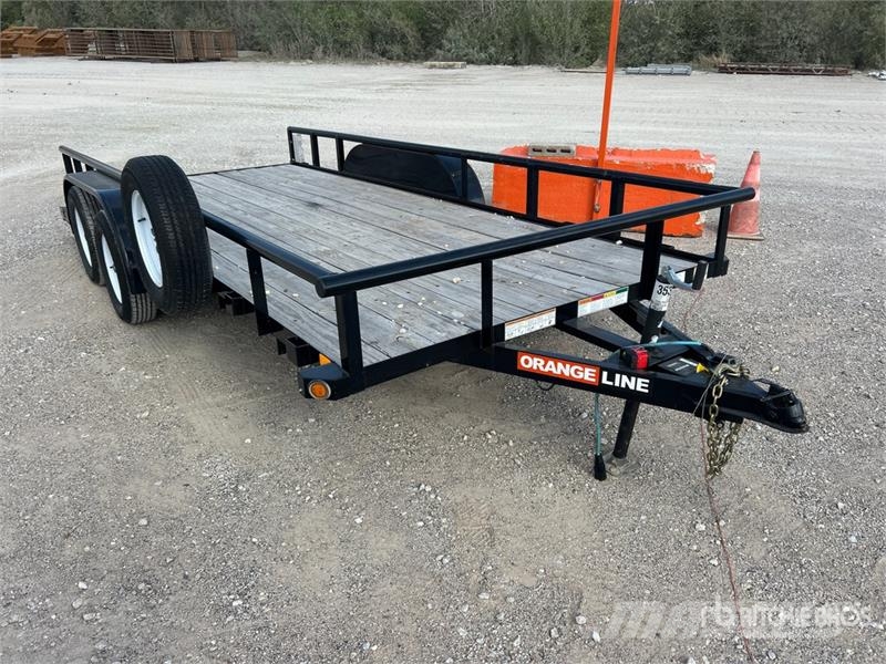 Orange Line TU60-16BK4AR2B 16 ft T/A One Ramp Utility Trailer Druge prikolice