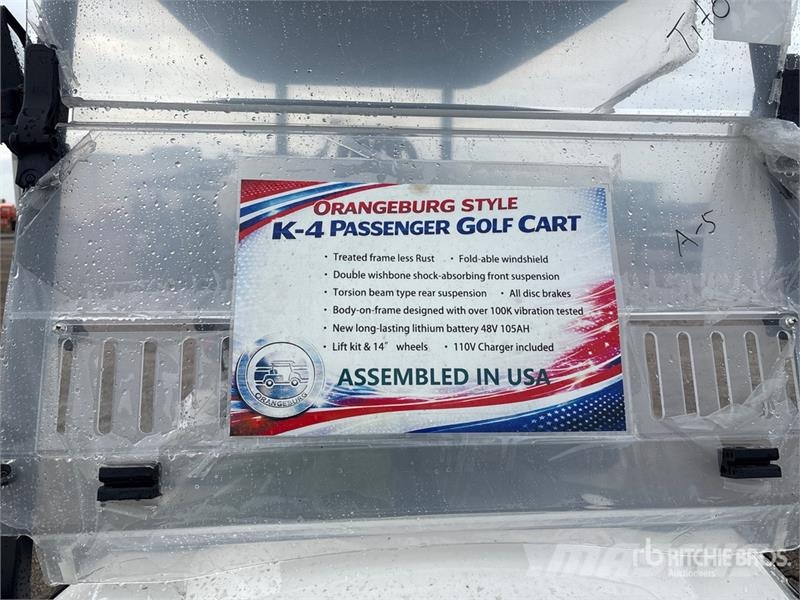 Orangeburg B1-4 Electric Golf Cart Golfwagen/Golfcart