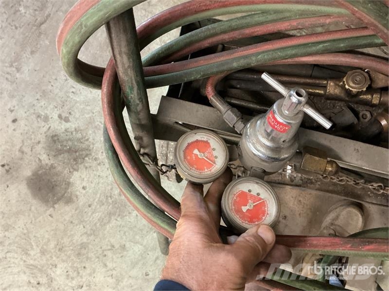 Oxygen/Acetylene Torch Gauges w/Cart Andet tilbehør