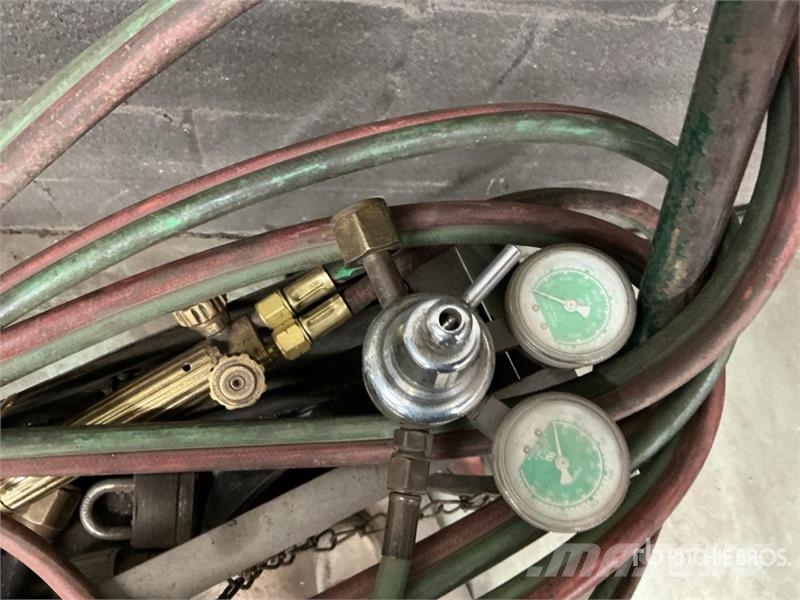 Oxygen/Acetylene Torch Gauges w/Cart Andet tilbehør