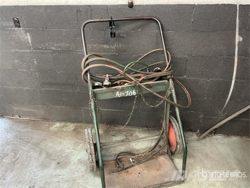 Oxygen/Acetylene Torch Gauges w/Cart Andet tilbehør