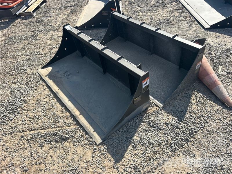 PABREAK GB90 Qty of 2 Bucket 52in Skid Steer Bucke Žlice