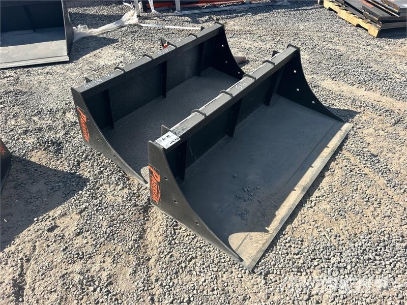 PABREAK GB90 Qty of 2 Bucket 52in Skid Steer Bucke Žlice