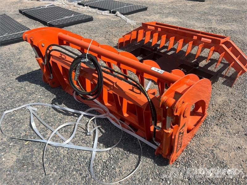 PABREAK GRR270 62 in Skid Steer Root Rake (Unused) Okretači i sakupljači sena
