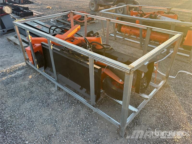 PABREAK PR410 72 in Skid Steer Power Rake (Unused) Rendkészítő