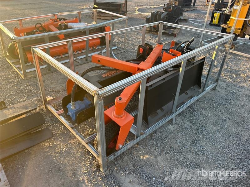 PABREAK PR410 72 in Skid Steer Power Rake (Unused) Rendkészítő