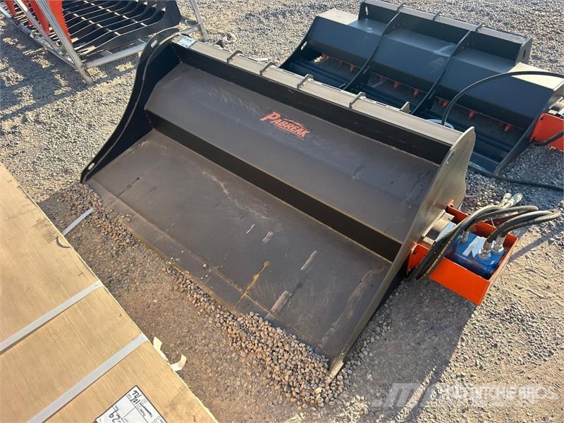  PABREAK PRB340 68 in Power Rake Skid Steer Bucket  Buckets