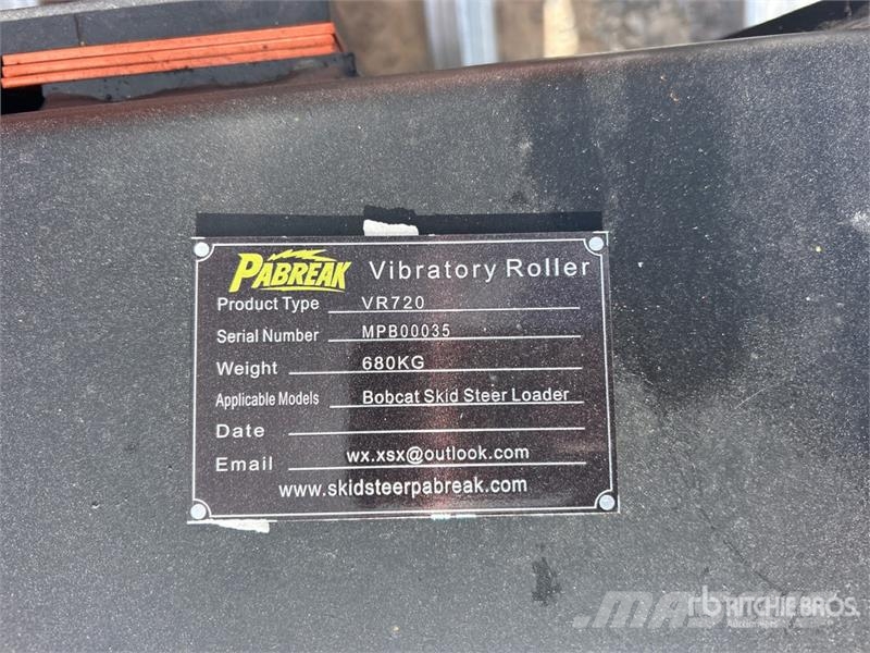 PABREAK VR720 73 in Skid Steer Vibratory Roller (U Silindirler