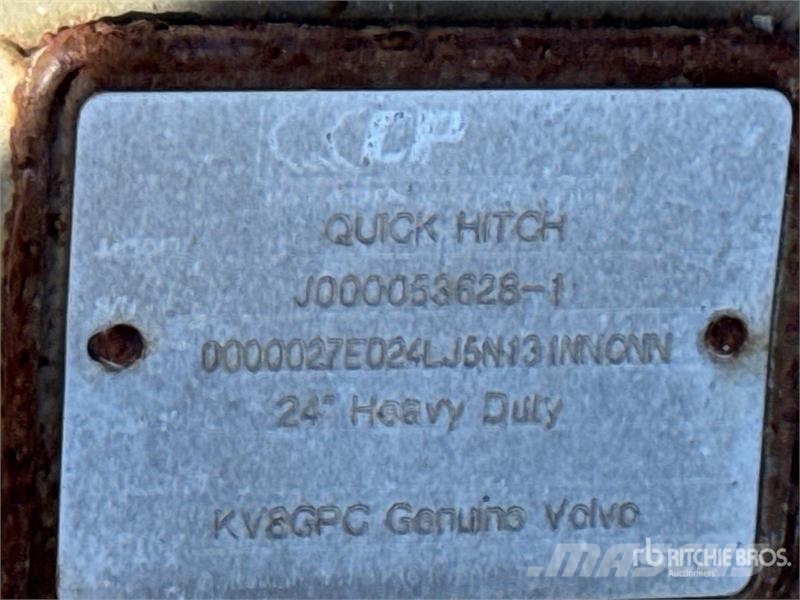 PALADIN EC25BKT24 24 in Digging Excavator Bucket Baldes
