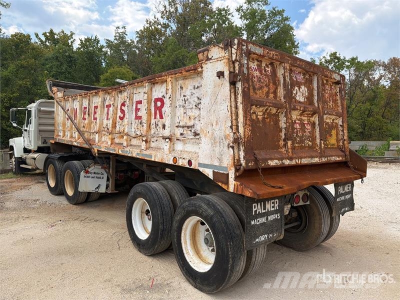 Palmer TA-24H T/A End Dump Trailer Самоскиди