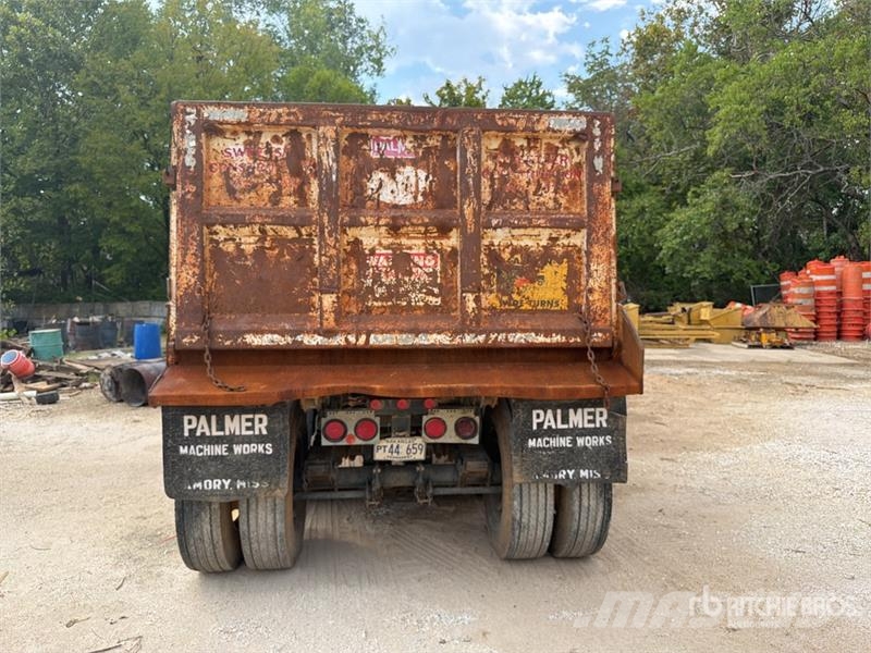 Palmer TA-24H T/A End Dump Trailer Самоскиди