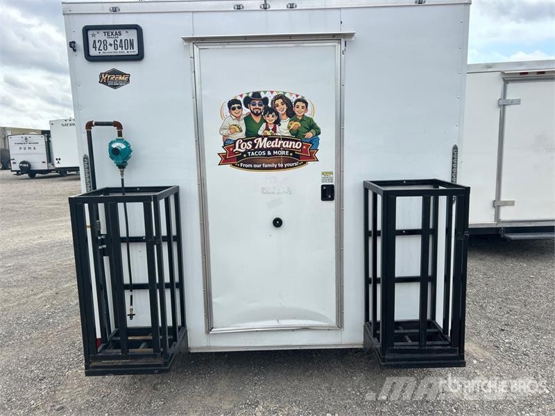  Panther Cargo 8.5X16TA 16 ft T/A Food Concession T مقطورات أخرى