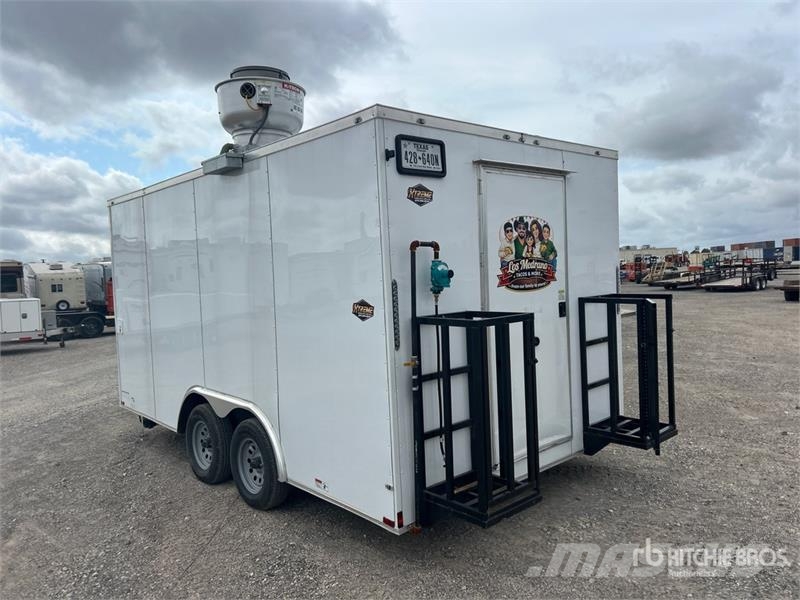  Panther Cargo 8.5X16TA 16 ft T/A Food Concession T مقطورات أخرى