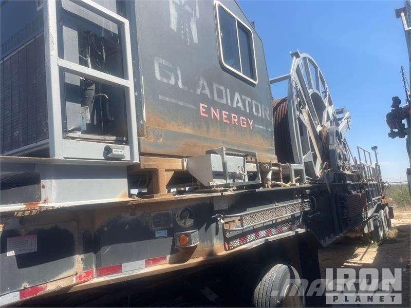 Peerless Limited (1) Coil Tubing Reel Trailer Zariadenie na spracovanie
