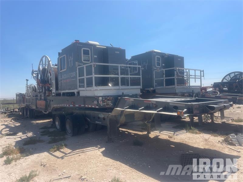 Peerless Limited (1) Coil Tubing Reel Trailer Zariadenie na spracovanie