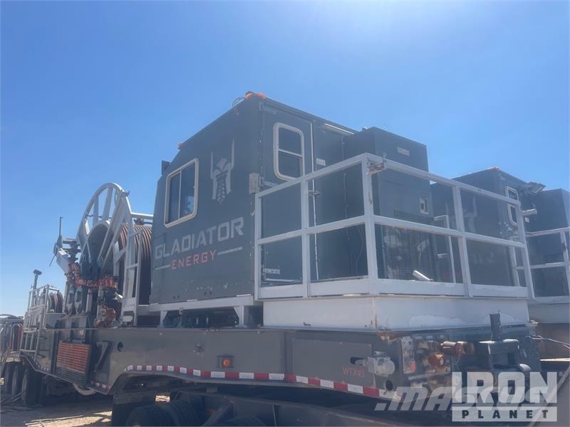 Peerless Limited (1) Coil Tubing Reel Trailer Zariadenie na spracovanie