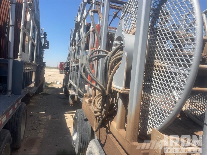 Peerless Limited (1) Coil Tubing Reel Trailer Zariadenie na spracovanie