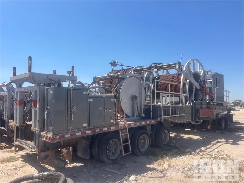 Peerless Limited (1) Coil Tubing Reel Trailer Zariadenie na spracovanie