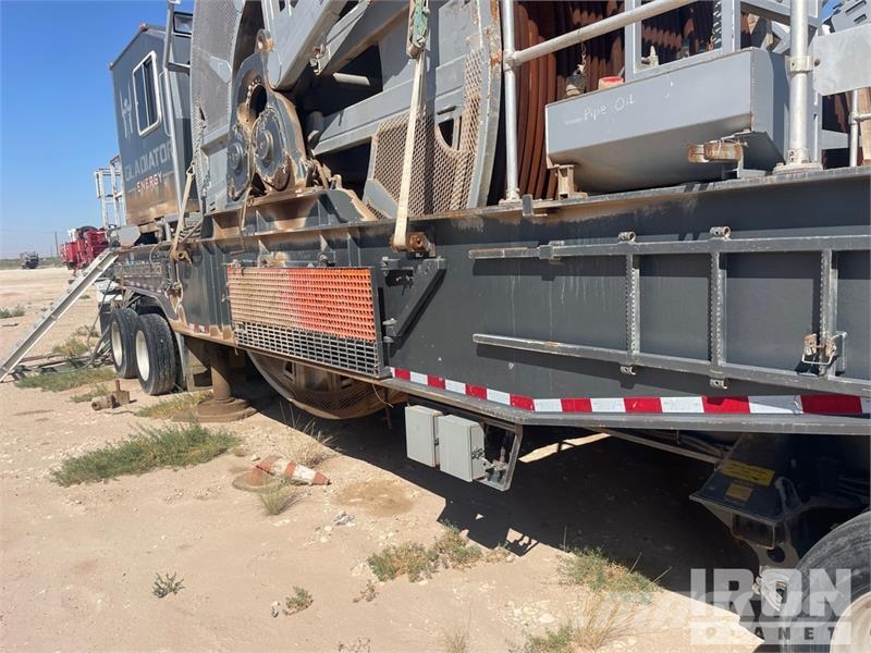 Peerless Limited Coil Tubing Reel Trailer Procesapparatuur en machines