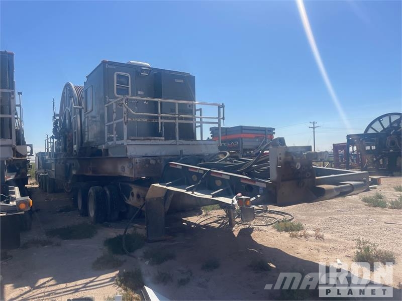 Peerless Limited Coil Tubing Reel Trailer Procesapparatuur en machines