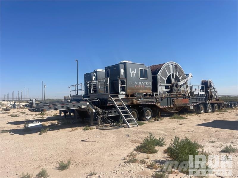Peerless Limited Coil Tubing Reel Trailer Procesapparatuur en machines