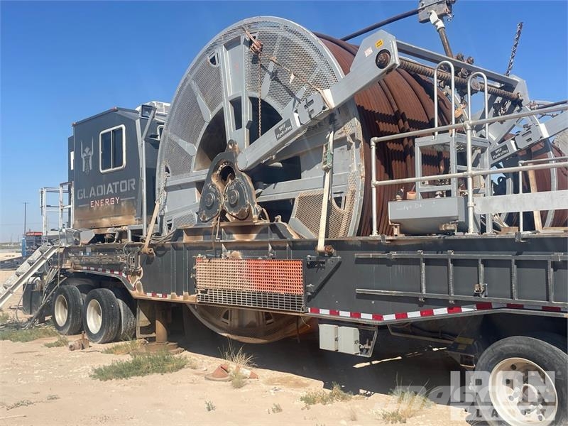 Peerless Limited Coil Tubing Reel Trailer Procesapparatuur en machines
