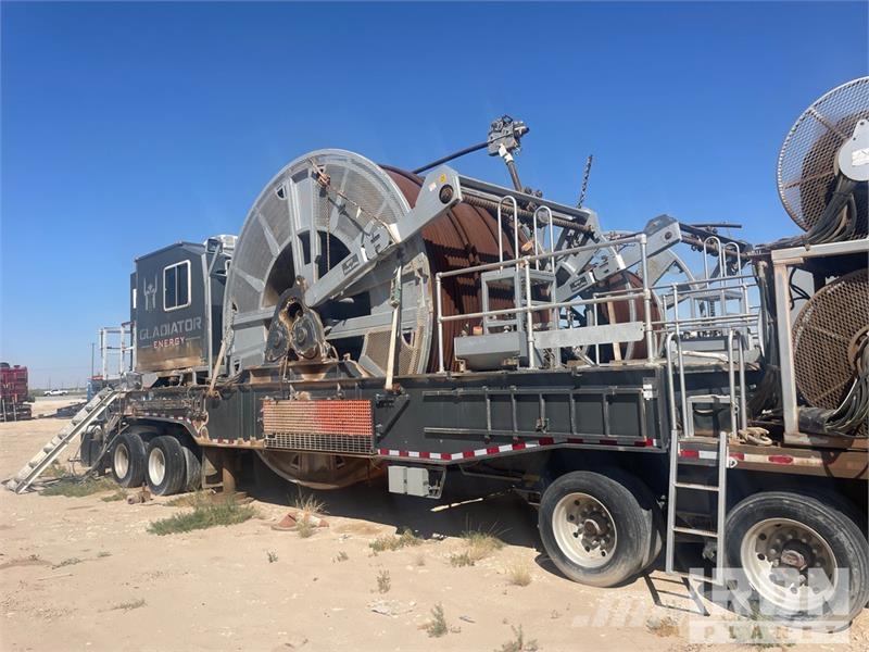 Peerless Limited Coil Tubing Reel Trailer Procesapparatuur en machines