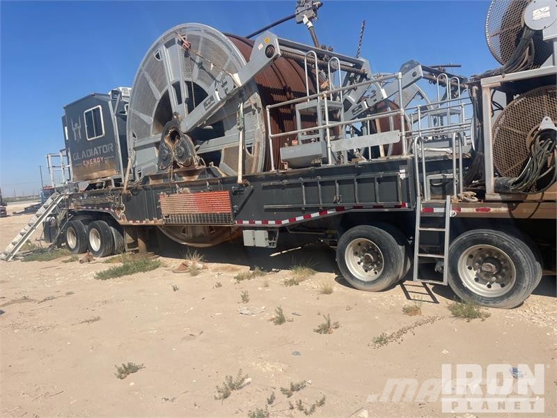 Peerless Limited Coil Tubing Reel Trailer Procesapparatuur en machines