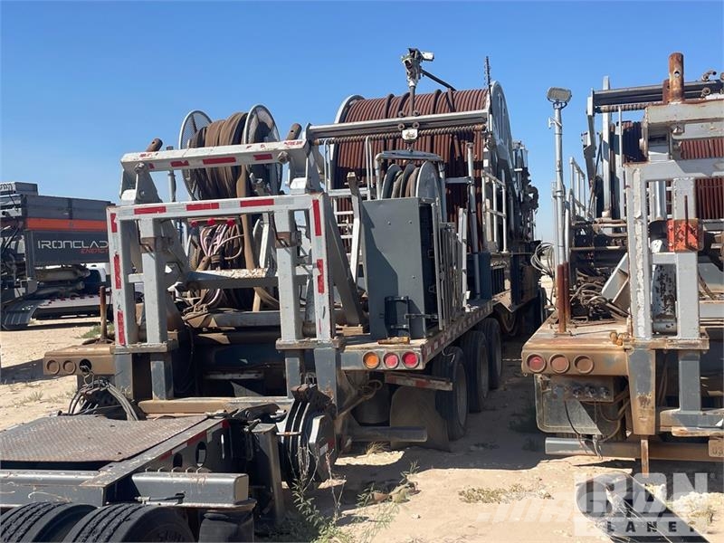 Peerless Limited Coil Tubing Reel Trailer Procesapparatuur en machines