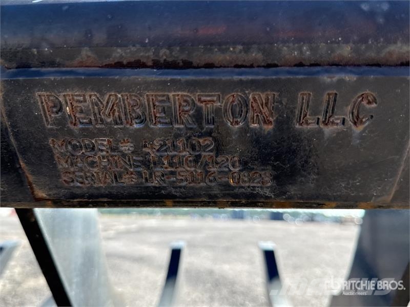 Pemberton 421102 114 in Q/C Rake - Fits Volvo L110/120 مكونات أخرى
