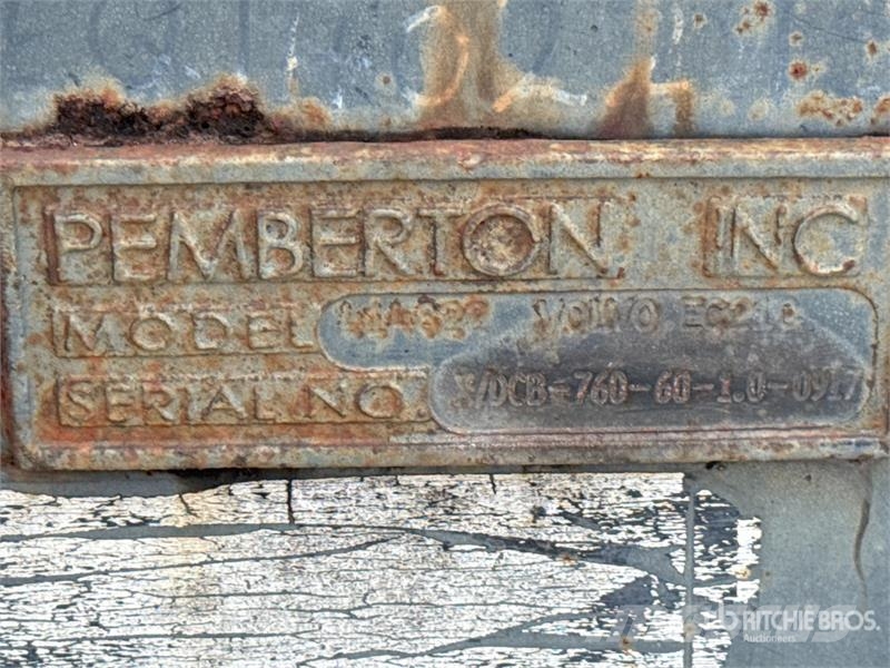 Pemberton EC210BKT60 60 in Cleanup Excavator Bucket Kausi