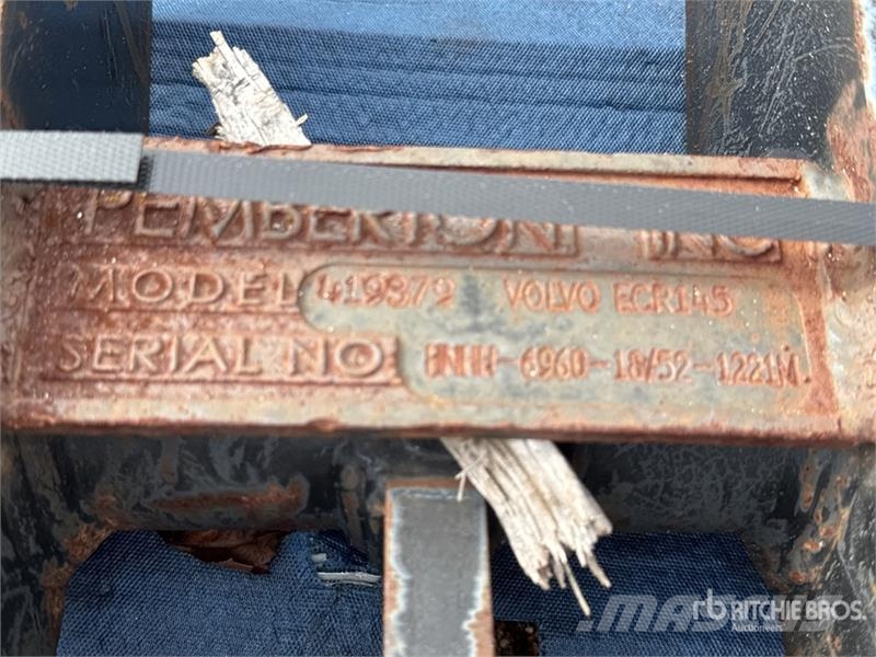 Pemberton ECR145THB 18 in Excavator Thumb - Fits Volvo ECR14 Bakken