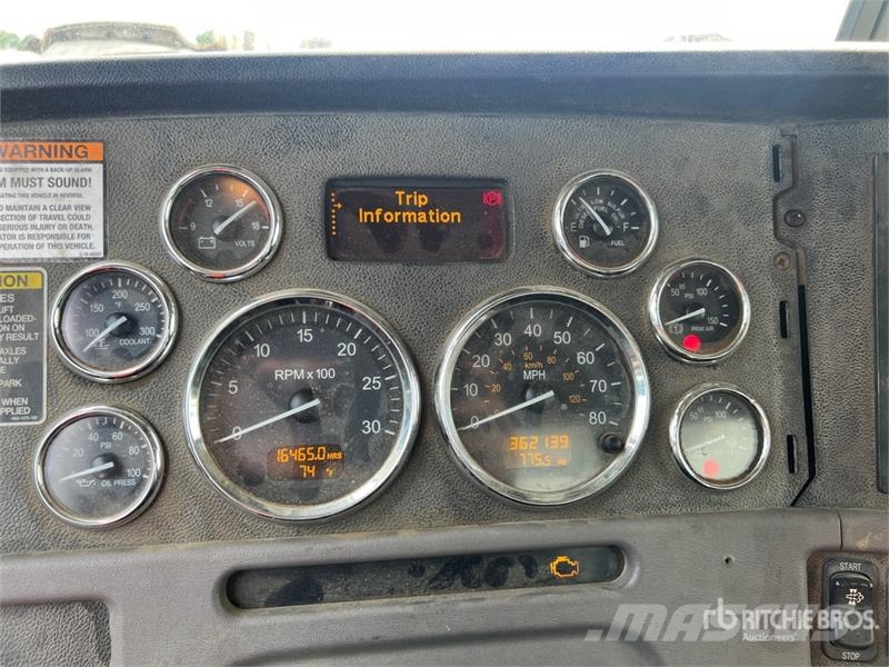 Peterbilt 367 10x4 Quad/A Dump Truck Pašizgāzējs
