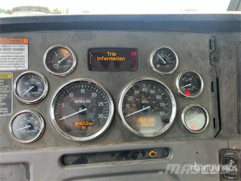 Peterbilt 367 10x4 Quad/A Dump Truck Pašizgāzējs