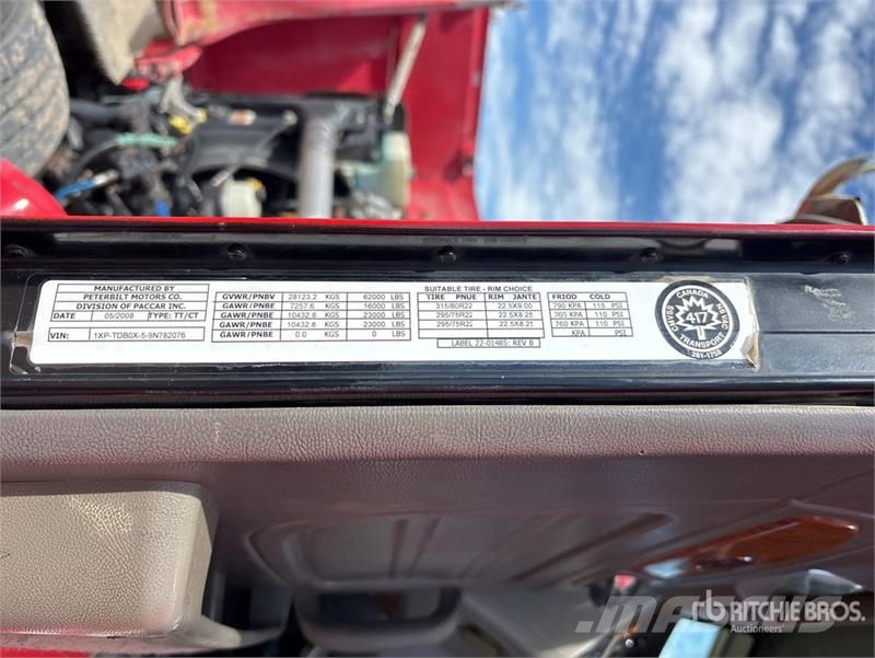 Peterbilt 367 6x4 Winch Truck Hinausautot