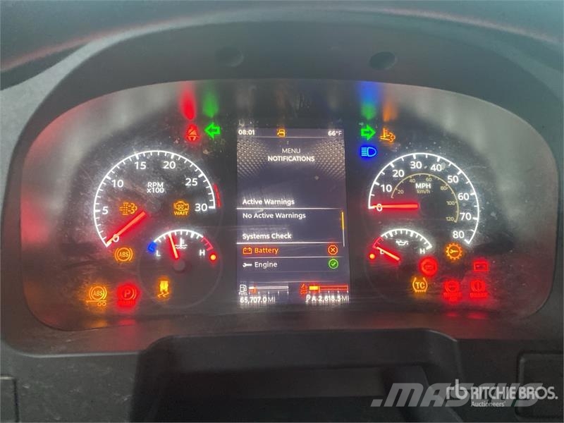 Peterbilt 548 10x4 Quad/A Dump Truck Bañeras basculantes usadas
