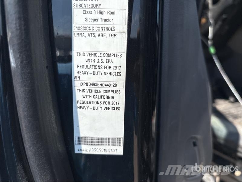 Peterbilt 579 Traktorske jedinice